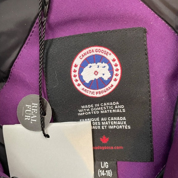 Youth Canada Goose Rundle Bomber Jacket - Picture 3 of 4